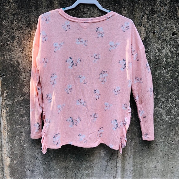 LC Lauren Conrad Pink Floral Top - Picture 10 of 10